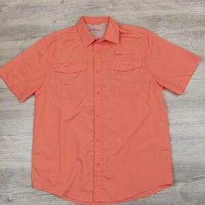 Men's Coral Short Sleeve Shirt